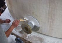 FRP Tank Nozzle Coating